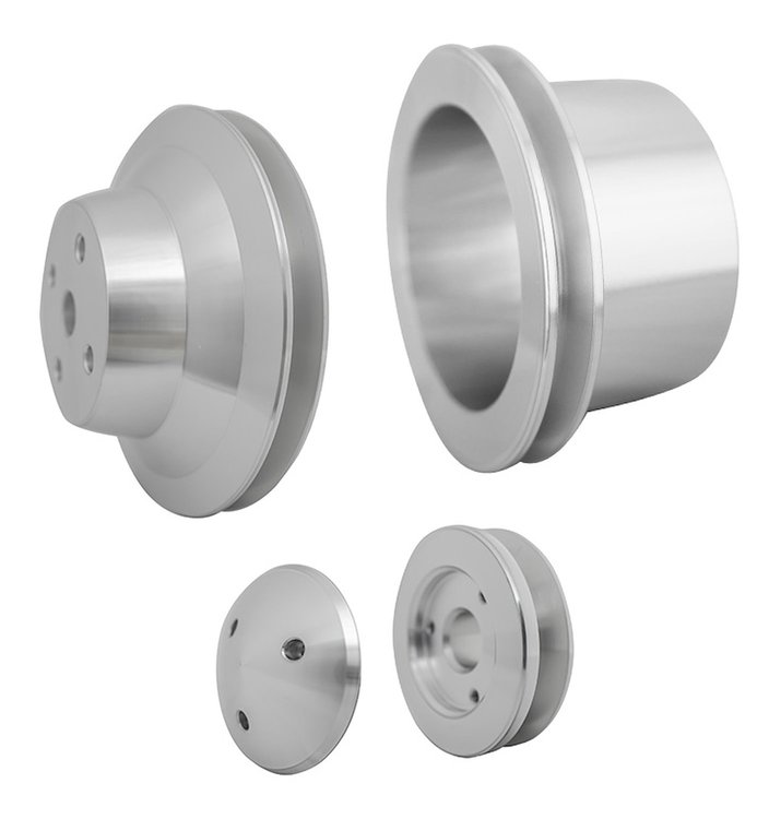 V-Belt Pulley Set - Performance Ratio Big Block Chevy