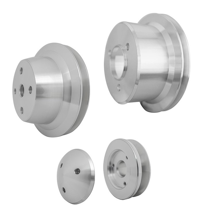 V-Belt Pulley Set - High Water Flow Ratio Big Block Chevy