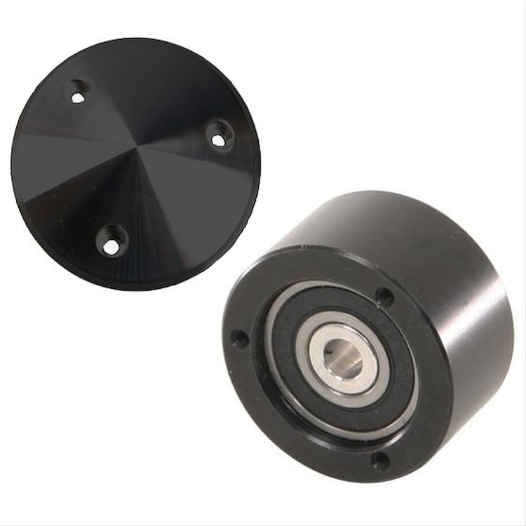 740-08 Non-Ribbed Serpentine Idler - Black