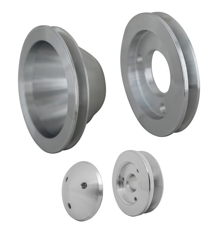 V-Belt Pulley Set - Performance Ratio Big Block Chevy