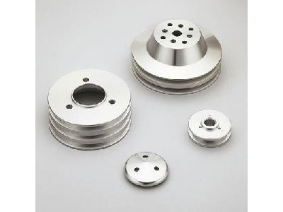 *USED - V-Belt Pulley Set - Performance Ratio Big Block Chevy