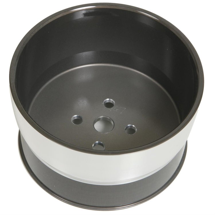 Front Mount Water Pump Pulley Body for Big Block Chevy [Polished Aluminum]