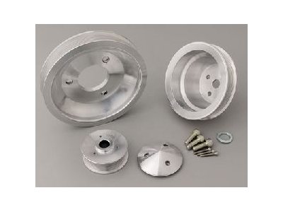 Serpentine Conversion Pulley Set - High Water Flow Ratio Big Block Chevy