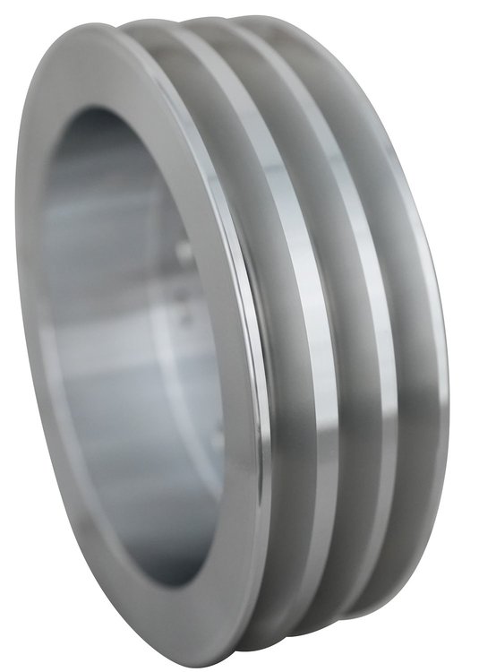 7921 Chevy 348-409 V-Belt Crankshaft Pulley; 3V