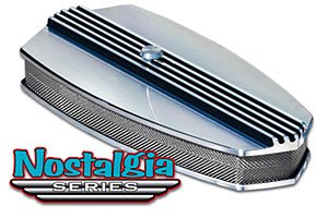 Nostalgia Arrow Air Cleaner Kit Polished Aluminum finish
