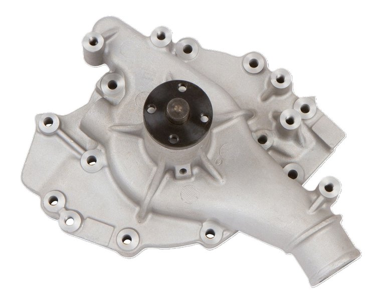 P2158 Ultra Series Ford, Mercury, 385 Series, 429, 460, Driver Side Inlet Aluminum Water Pump