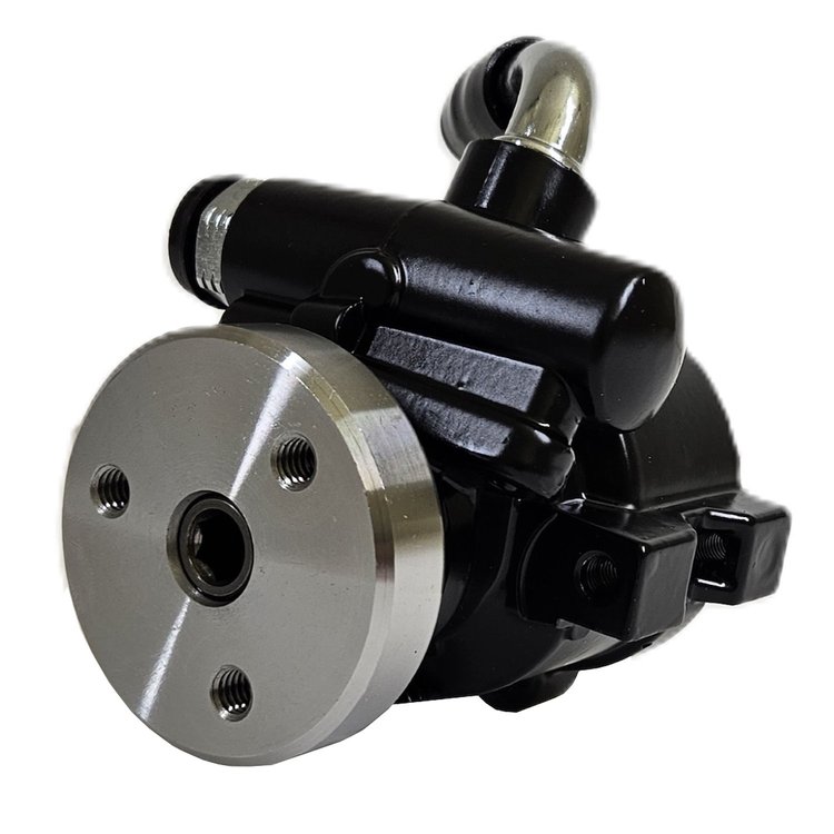 P2313-08 Ultra Series Power Steering Pump, GM Type II/ Saginaw TC Series, Black Finish, Aluminum