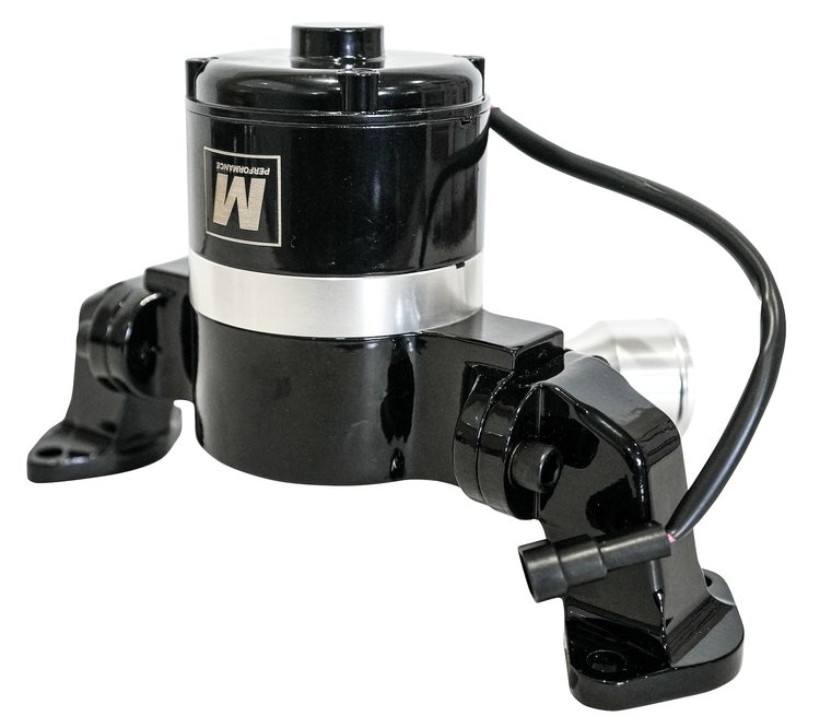 P2820-08 Big Block Chevy Electric Water Pump, Black, 35 GPM, 12 Volt