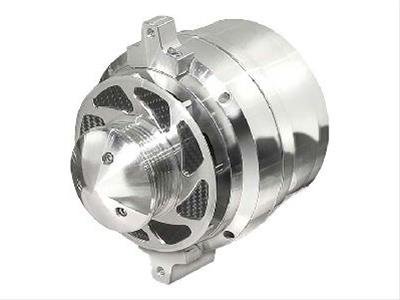 FORD CHROME 140 AMP SINGLE WIRE ALTERNATOR