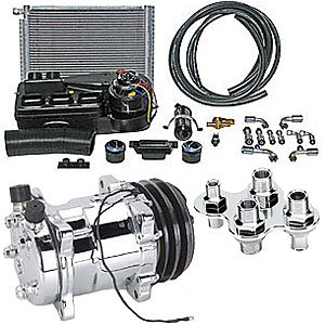 AC KIT W/CHRM COMP V-BELT