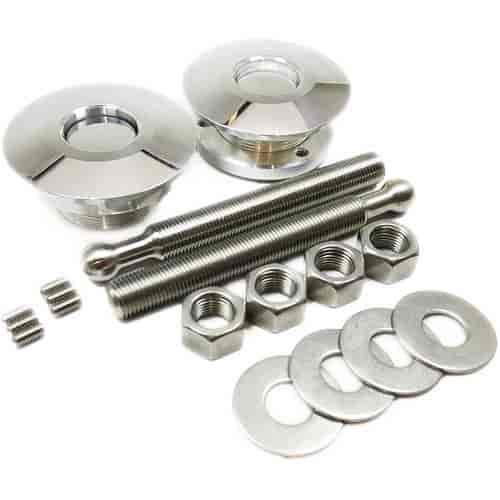 Hood Pins Low-Profile 2.5" Diameter