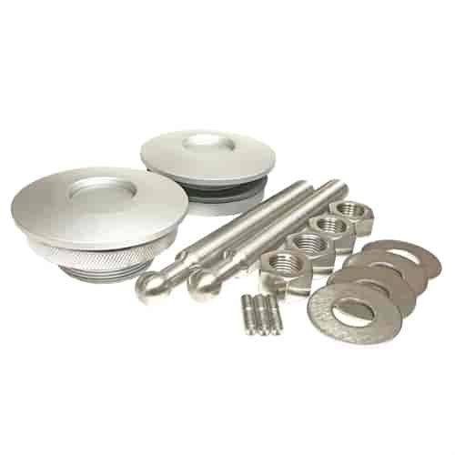 Hood Pins Low-Profile 2.5" Diameter