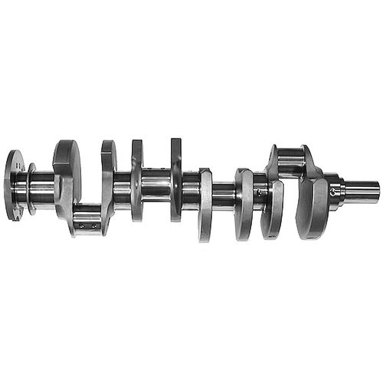BB-Chevy Crankshaft With Center Counterweights 2-Piece Rear Seal