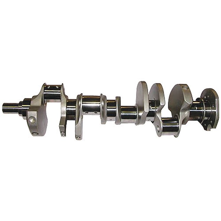 Small Block Chevy Crankshaft Two center rod journals NOT gun drilled