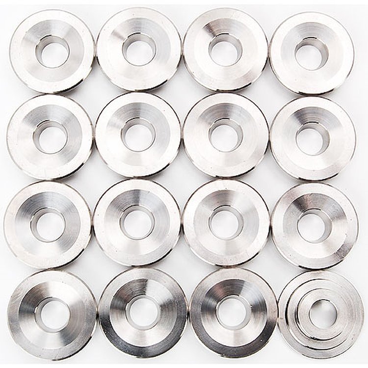 10° Titanium Retainers 1.437" /1.550" Spring O.D.
