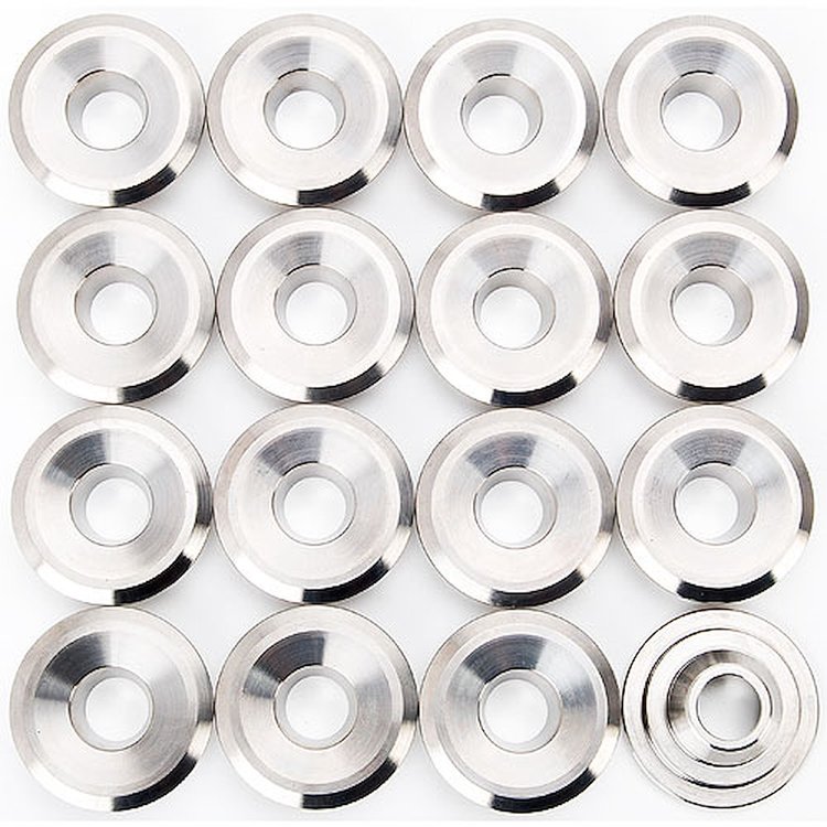10° Titanium Retainers 1.625" Spring O.D.