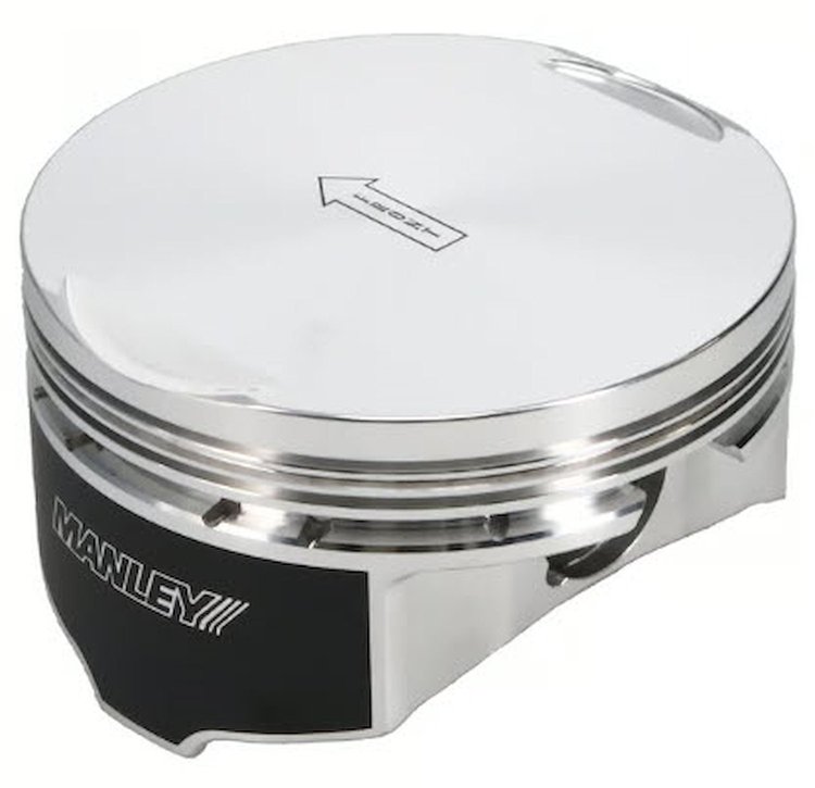 597200C-8 Manley Platinum Series 3.917 in. Bore Flat-Top Piston Set for 5.7L Mopar Gen III Hemi Engines