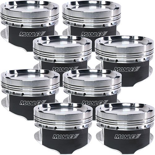 Ford 5.0L Coyote Flat Top Pistons -2.5cc Flat Top