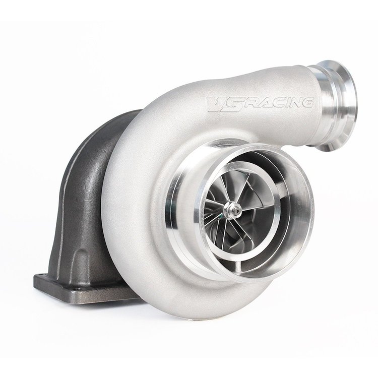 VSR8840VX88 88 mm Billet S400 Series Turbocharger, T6 Inlet Flange, 1.32 A/R Ratio [External Wastegate]