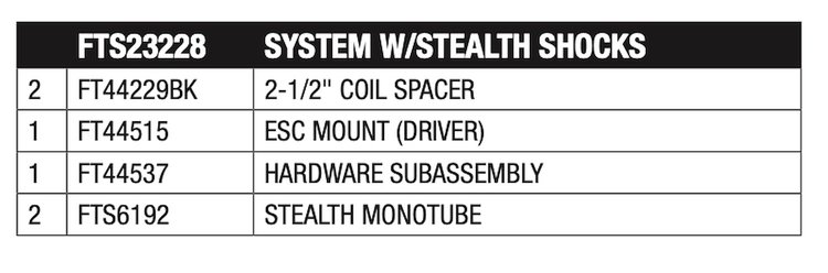 FTS23228 Coil Spacer System for 2019 Ram 2500, 2020 Ram 2500, 2020 Ram 3500