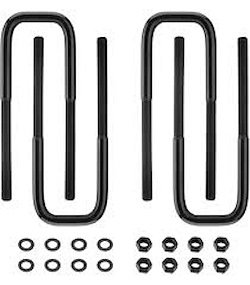 FTS350UBK U-Bolt Kit, Square, 3 in. x 10.5 in. x 9/16 in.
