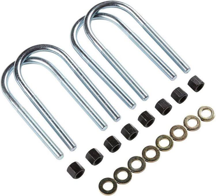 FTS351UBK U-Bolt Kit Fits Select Ford Excursion; Ford F-250/F-350 Super-Duty