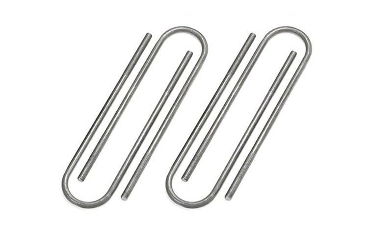 FTS749 U-Bolt Kit, Round, 3.5 in. x 20 in. x 5/8 in., Rear