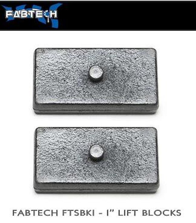 FTSBK1 Rear Block Fits Select Ford Excursion; Ford F-250; Ford F-250/F-350 Super-Duty