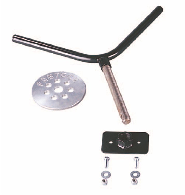 FTT10001BK Spare Tire Mount Kit, Flat Spare Tire, Black