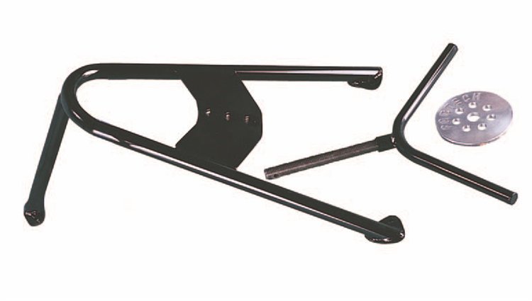 FTT10002BK Spare Tire Mount Kit, Angled Spare Tire, Black