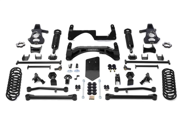 K1021DL Performance Lift System w/Shocks Fits Select Chevy Avalanche; Chevy Suburban 1500; Chevy Tahoe; GMC Yukon