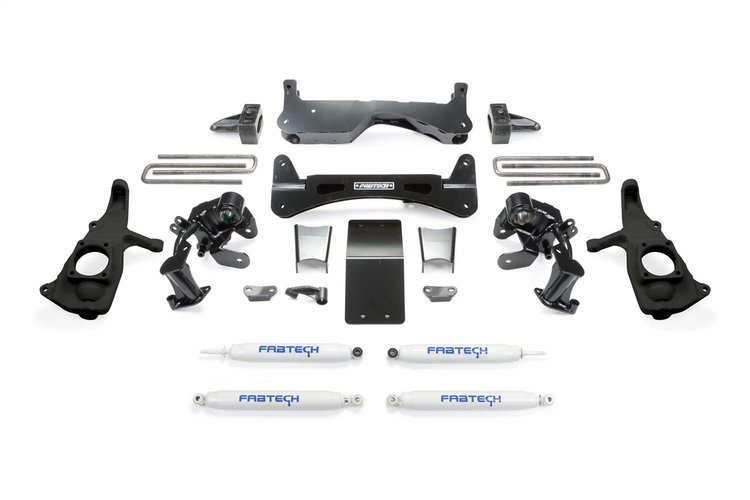 K1051 Raised Torsion Suspension Lift System Fits Select Chevy Silverado 3500 HD; GMC Sierra 3500 HD