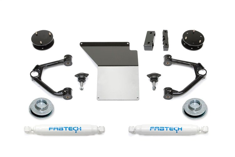 K1060 Budget Lift System w/Shock Fits Select Chevy Avalanche; Chevy Suburban 1500; Chevy Tahoe; GMC Yukon