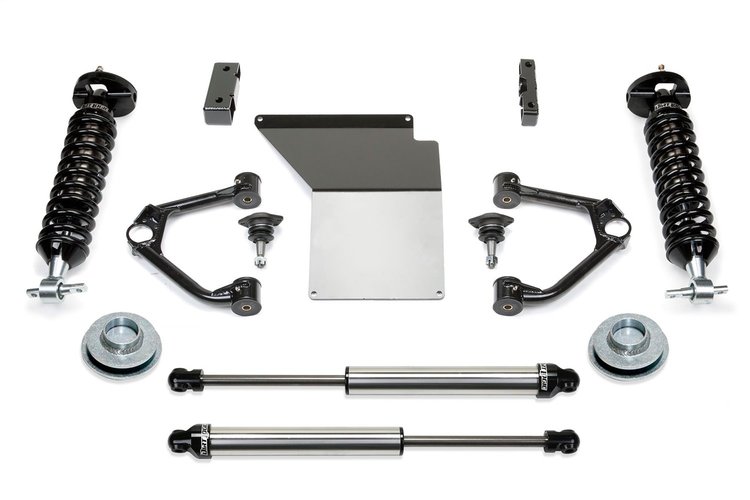 K1060DL Budget Lift System w/Shock Fits Select Chevy Avalanche; Chevy Suburban 1500; Chevy Tahoe; GMC Yukon