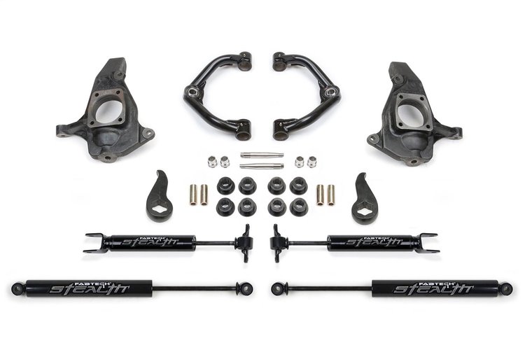 K1064M Uniball Control Arm Lift System Fits Select Chevy Silverado 2500/3500 HD; GMC Sierra 2500/3500 HD