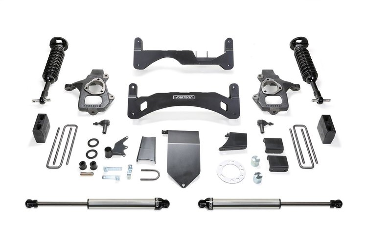 K1083DL Basic Lift System w/Shocks Fits Select Chevy Silverado 1500; GMC Sierra 1500