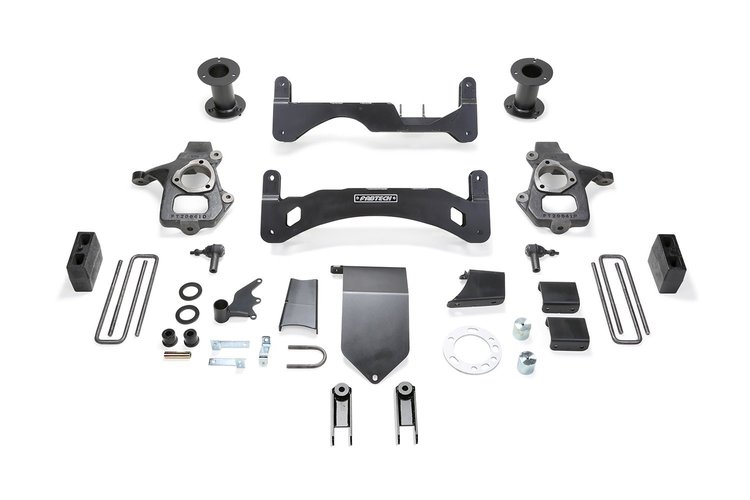 K1094 Basic Coilover Lift System Fits Select Chevy Silverado 1500; GMC Sierra 1500