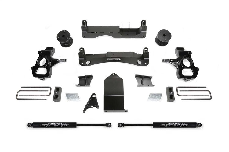 K1119M Basic Lift System w/Shocks Fits Select Chevy Silverado 1500; GMC Sierra 1500