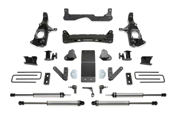 K1123DL Crossmember Lift System Fits Select Chevy Silverado 3500 HD; GMC Sierra 3500 HD