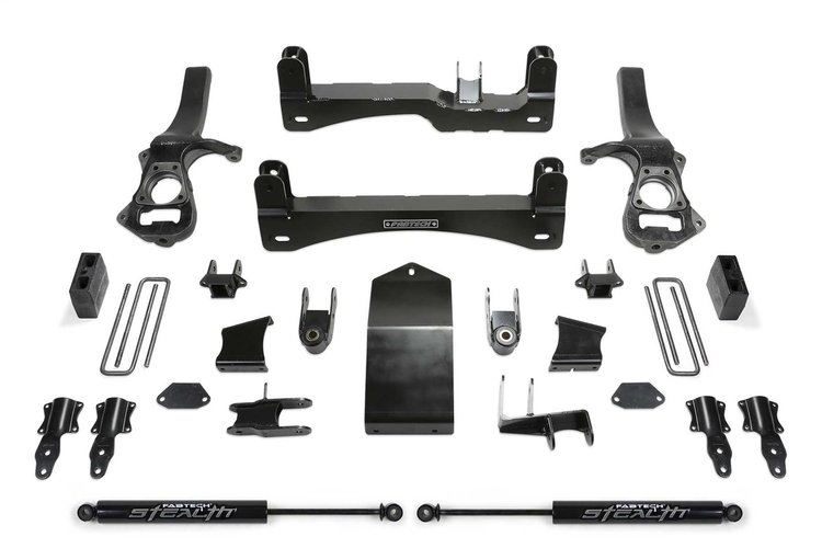 K1132M Basic Lift System w/Shocks Fits Select Chevy Silverado 1500; GMC Sierra 1500