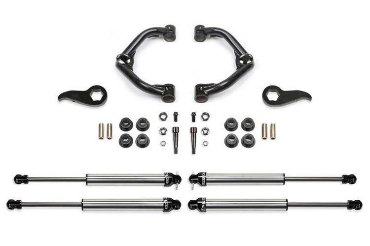 K1155DL Uniball UCA Lift System w/Shocks Fits Select Chevy Silverado 2500/3500 HD; GMC Sierra 2500/3500 HD