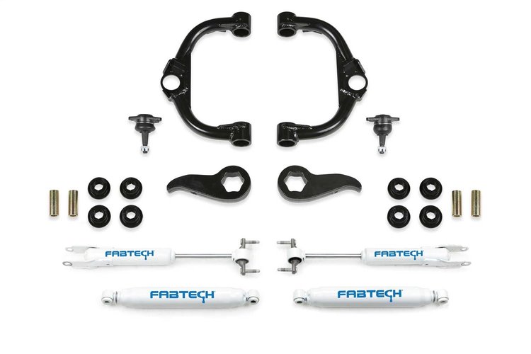 K1157 Performance Lift System w/Shocks Fits Select Chevy Silverado 2500 HD; GMC Sierra 2500/3500 HD