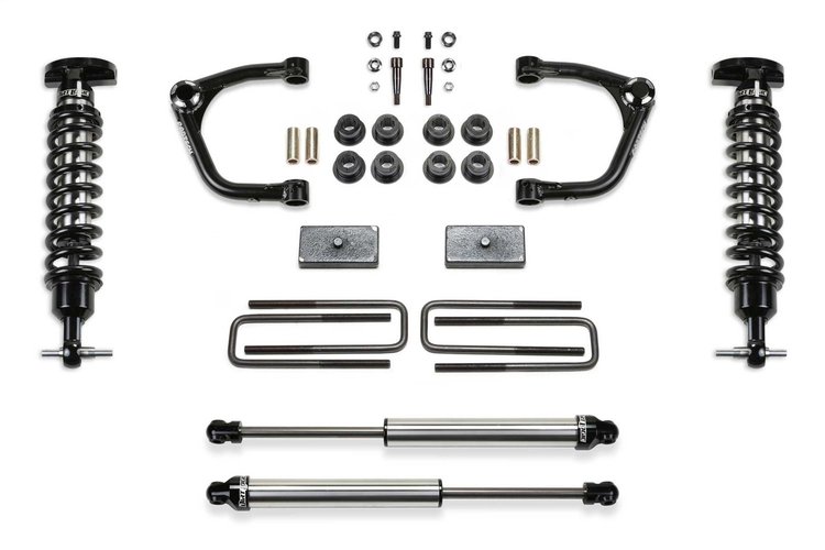 K1167DL Uniball UCA Lift System w/Shocks for 2020 Chevy Silverado 1500, 2020 GMC Sierra 1500