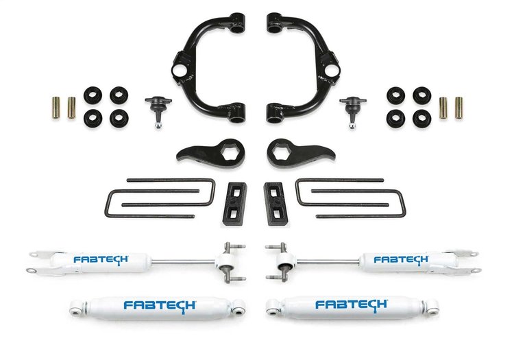 K1179 Ball Joint UCA Lift System w/Shocks Fits Select Chevy Silverado 3500 HD; GMC Sierra 3500 HD