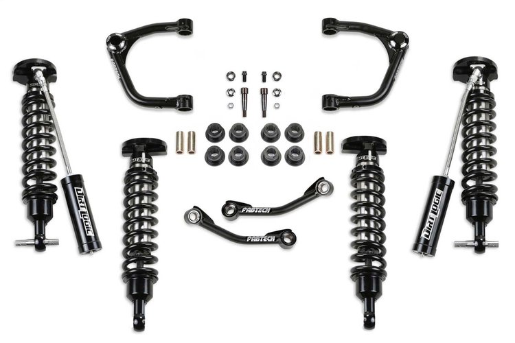 K1188DL Uniball UCA Lift System w/Shocks Fits Select Chevy Suburban; Chevy Tahoe; GMC Yukon; GMC Acadia; GMC Terrain