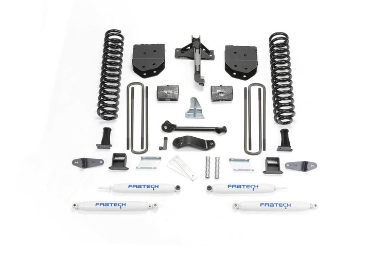K2050 Basic Lift System w/Shocks Fits Select Ford F-450 Super-Duty; Ford F-550 Super-Duty