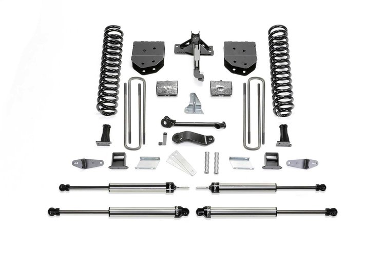 K2050DL Basic Lift System w/Shocks Fits Select Ford F-450 Super-Duty; Ford F-550 Super-Duty