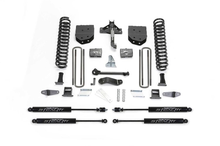 K2050M Basic Lift System w/Shocks Fits Select Ford F-450 Super-Duty; Ford F-550 Super-Duty