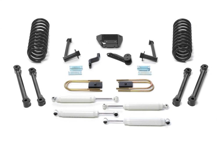 K3038 Performance Lift System w/Shocks Fits Select Ram 2500/3500; Dodge Ram 2500; Dodge Ram 3500; Jeep Wrangler