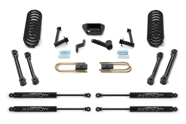 K3038M Performance Lift System w/Shocks Fits Select Ram 2500/3500; Dodge Ram 2500; Dodge Ram 3500; Jeep Wrangler